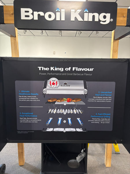SEG fabric display frame with silicone edge graphic being installed
